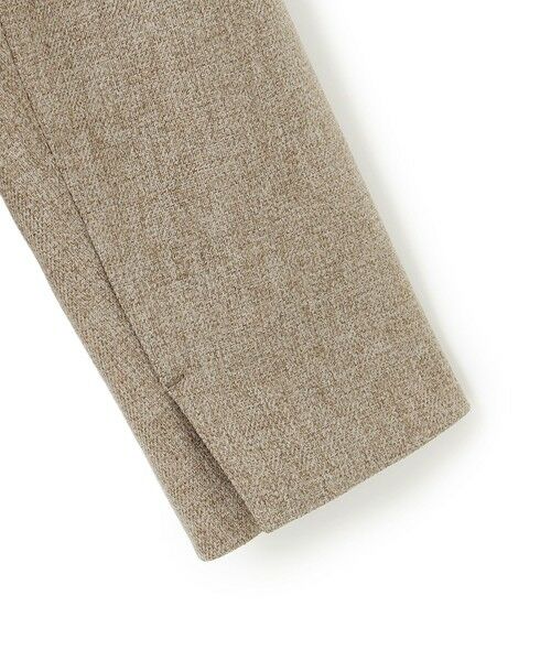 S size ONWARD(小さいサイズ) / エスサイズオンワード ノーカラージャケット | 【洗える】ウールライクカルゼ ノーカラー ジャケット | 詳細9