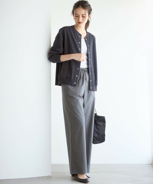 S size ONWARD(小さいサイズ) / エスサイズオンワード カーディガン・ボレロ | 【SLOW/一部店舗限定】ライトダンボール カーディガン | 詳細13