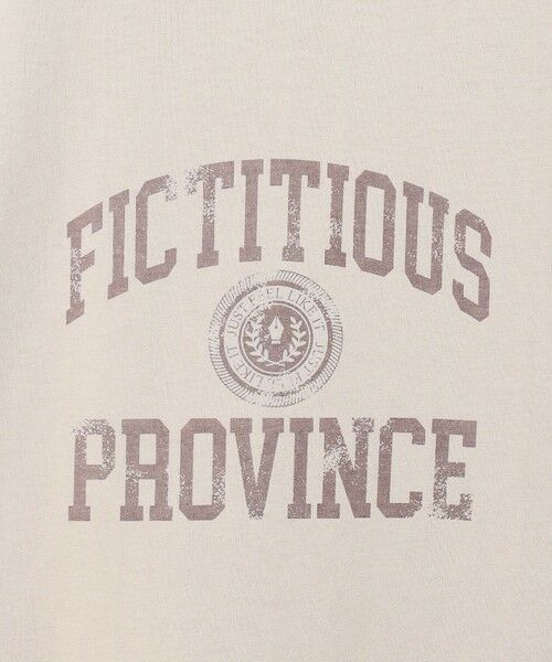 S size ONWARD(小さいサイズ) / エスサイズオンワード カットソー | 【SLOW/一部店舗限定】MVSコットン ヴィンテージ風 ロゴTEE | 詳細7