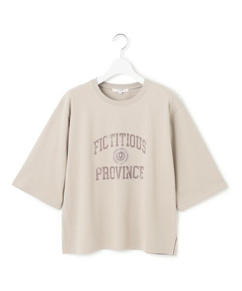 S size ONWARD(小さいサイズ) / エスサイズオンワード カットソー | 【SLOW/一部店舗限定】MVSコットン ヴィンテージ風 ロゴTEE | 詳細2