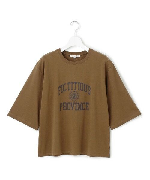 S size ONWARD(小さいサイズ) / エスサイズオンワード カットソー | 【SLOW/一部店舗限定】MVSコットン ヴィンテージ風 ロゴTEE | 詳細9