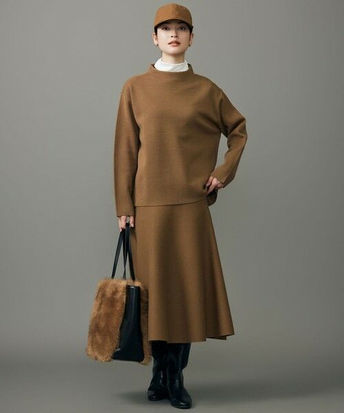 S size ONWARD(小さいサイズ) / エスサイズオンワード カットソー | ベアテレコボトルネック カットソー | 詳細1