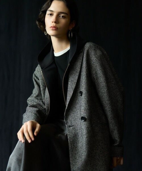 S size ONWARD(小さいサイズ) / エスサイズオンワード パーカー | 【洗える】コットンエアーダンボール コクーン フーディー | 詳細13