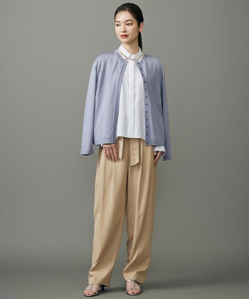 S size ONWARD(小さいサイズ) / エスサイズオンワード カーディガン・ボレロ | 【アンサンブル対応】アセテートコットン カーディガン | 詳細5