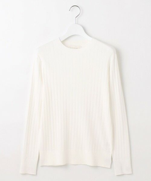 S size ONWARD(小さいサイズ) / エスサイズオンワード ニット・セーター | レーヨンストレッチリブインナー ニット | 詳細3