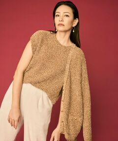 S size ONWARD(小さいサイズ) / エスサイズオンワード カーディガン・ボレロ | 【カタログ掲載】ラメファンシーツイード カーディガン