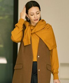 S size ONWARD(小さいサイズ) / エスサイズオンワード ニット・セーター | 【カタログ掲載】ファインウールカシミヤクルーネック ニット