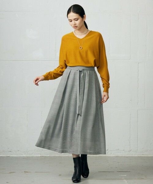 S size ONWARD(小さいサイズ) / エスサイズオンワード ニット・セーター | 【カタログ掲載】ファインウールカシミヤドルマンシルエット ニット | 詳細27