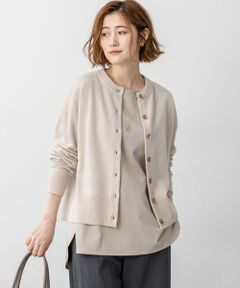 S size ONWARD(小さいサイズ) / エスサイズオンワード カーディガン・ボレロ | 【見上愛さん着用/STORY掲載】ピュアカシミヤ クルーネック カーディガン