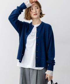 S size ONWARD(小さいサイズ) / エスサイズオンワード カーディガン・ボレロ | 【見上愛さん着用/STORY掲載】ピュアカシミヤ クルーネック カーディガン