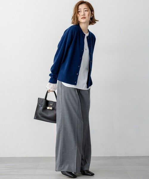 S size ONWARD(小さいサイズ) / エスサイズオンワード カーディガン・ボレロ | 【見上愛さん着用/STORY掲載】ピュアカシミヤ クルーネック カーディガン | 詳細21