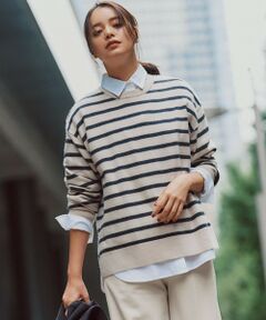 S size ONWARD(小さいサイズ) / エスサイズオンワード ニット・セーター | 【見上愛さん着用/Oggi・STORY掲載】ピュアカシミヤ クルーネック ニット