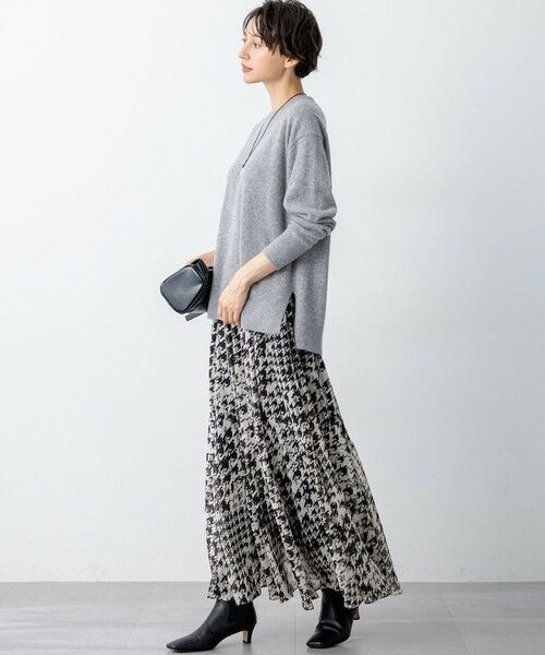 S size ONWARD(小さいサイズ) / エスサイズオンワード ニット・セーター | 【見上愛さん着用/Oggi・STORY掲載】ピュアカシミヤ クルーネック ニット | 詳細8