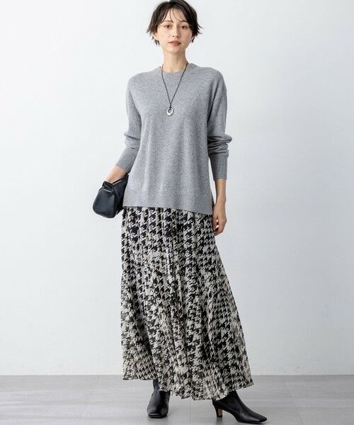 S size ONWARD(小さいサイズ) / エスサイズオンワード ニット・セーター | 【見上愛さん着用/Oggi・STORY掲載】ピュアカシミヤ クルーネック ニット | 詳細6