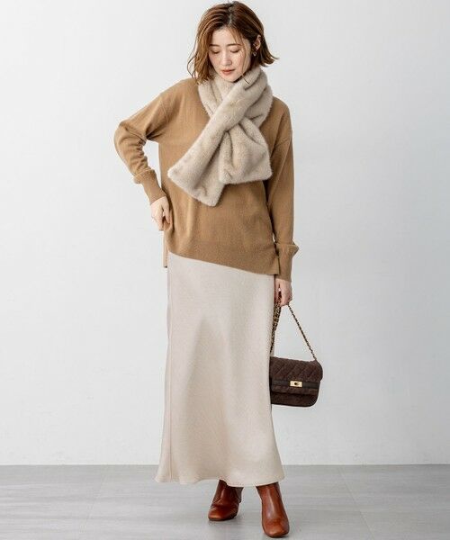 S size ONWARD(小さいサイズ) / エスサイズオンワード ニット・セーター | 【見上愛さん着用/Oggi・STORY掲載】ピュアカシミヤ クルーネック ニット | 詳細17