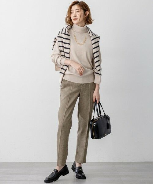 S size ONWARD(小さいサイズ) / エスサイズオンワード ニット・セーター | 【滝沢眞規子さん着用/Oggi掲載/洗える】ピュアカシミヤ タートルネック ニット | 詳細17