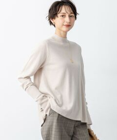 S size ONWARD(小さいサイズ) / エスサイズオンワード ニット・セーター | 【洗える】ピュアカシミヤ フレア ニット