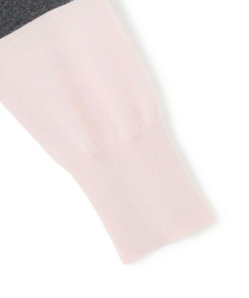 S size ONWARD(小さいサイズ) / エスサイズオンワード ニット・セーター | 【洗える】ウーステッドウール カラーブロック ニット | 詳細11