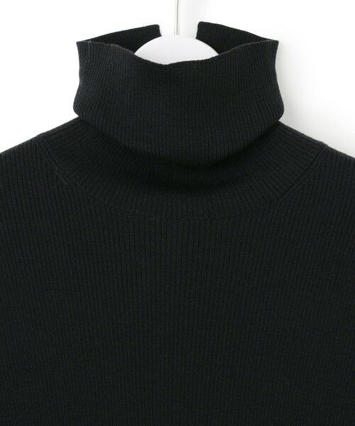 S size ONWARD(小さいサイズ) / エスサイズオンワード ニット・セーター | 【見上愛さん着用/VERY掲載/洗える】ウーステッドウール リブタートル ボーダー ニット | 詳細9