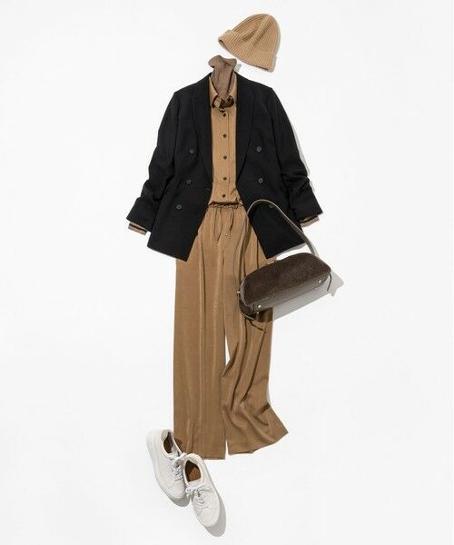 S size ONWARD(小さいサイズ) / エスサイズオンワード ニット・セーター | 【見上愛さん着用/VERY掲載/洗える】ウーステッドウール リブタートル ボーダー ニット | 詳細20