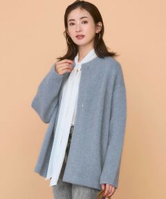 S size ONWARD(小さいサイズ) / エスサイズオンワード その他アウター | 【見上愛さん着用】ラクーンブレンドダブルフェイス ニット アウター