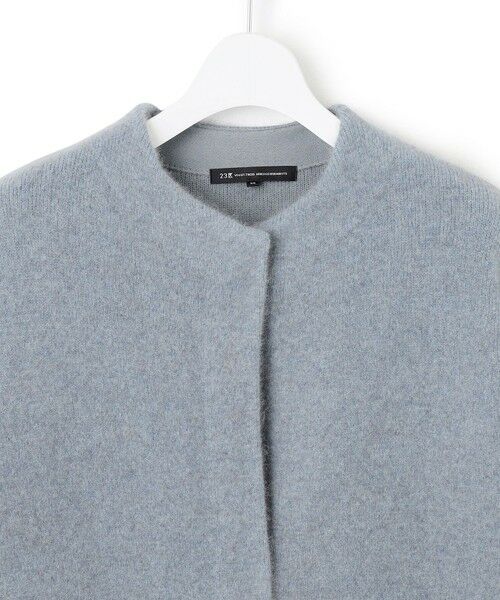 S size ONWARD(小さいサイズ) / エスサイズオンワード その他アウター | 【見上愛さん着用】ラクーンブレンドダブルフェイス ニット アウター | 詳細20