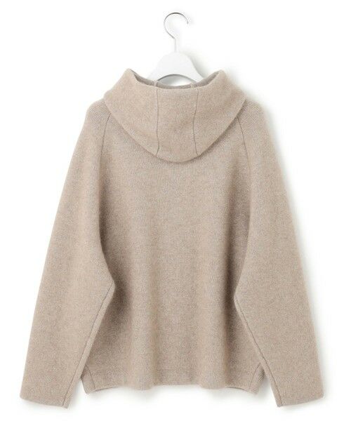 S size ONWARD(小さいサイズ) / エスサイズオンワード その他アウター | ラクーンブレンドダブルフェイス ニット フーディー | 詳細12