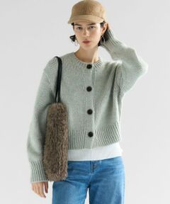 S size ONWARD(小さいサイズ) / エスサイズオンワード カーディガン・ボレロ | 【洗える】カラーミックス カーディガン