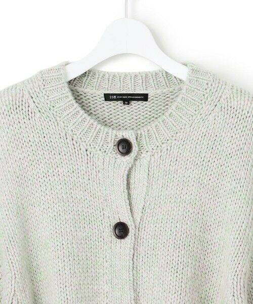 S size ONWARD(小さいサイズ) / エスサイズオンワード カーディガン・ボレロ | 【洗える】カラーミックス カーディガン | 詳細10