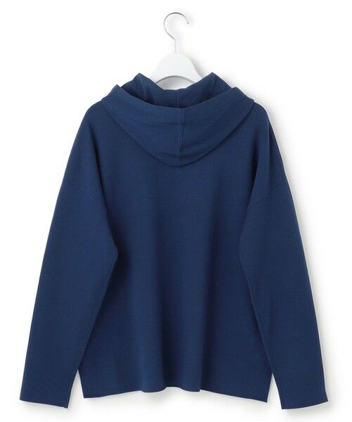 S size ONWARD(小さいサイズ) / エスサイズオンワード パーカー | 【洗える】ダブルフェイスニット パーカー | 詳細9