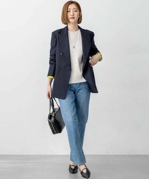 S size ONWARD(小さいサイズ) / エスサイズオンワード ニット・セーター | 【洗える】ダブルフェイス プルオーバー ニット | 詳細3