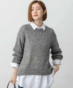 S size ONWARD(小さいサイズ) / エスサイズオンワード ニット・セーター | 【洗える】マーブルルレックスリリー バルキーニット