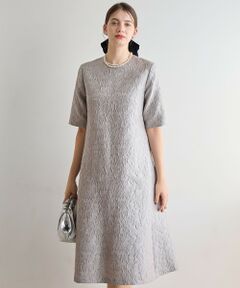 S size ONWARD(小さいサイズ) / エスサイズオンワード ドレス | 【APPLAUDIR】フラワージャカード ドレス