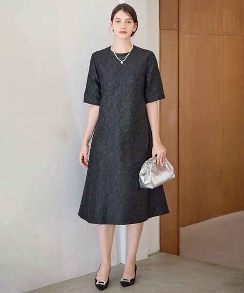 S size ONWARD(小さいサイズ) / エスサイズオンワード ドレス | 【APPLAUDIR】フラワージャカード ドレス | 詳細14