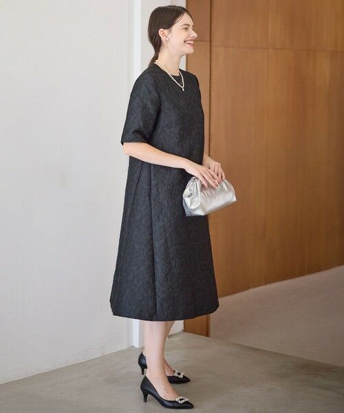 S size ONWARD(小さいサイズ) / エスサイズオンワード ドレス | 【APPLAUDIR】フラワージャカード ドレス | 詳細15