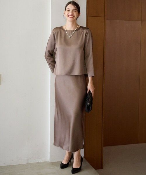 S size ONWARD(小さいサイズ) / エスサイズオンワード セットアップ | 【APPLAUDIR】ヴィンテージサテン セットアップ | 詳細1