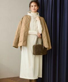 S size ONWARD(小さいサイズ) / エスサイズオンワード ロング・マキシ丈ワンピース | 【SLOW/一部店舗限定】コットンライクテリー フーディー ワンピース