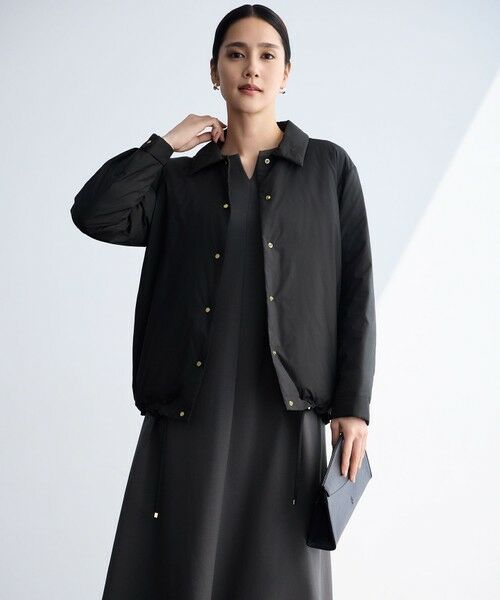 S size ONWARD(小さいサイズ) / エスサイズオンワード ロング・マキシ丈ワンピース | クリアーコットンポンチ ワンピース | 詳細2