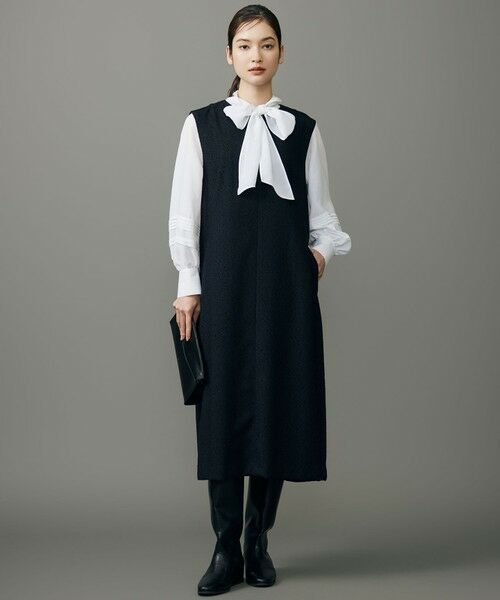 S size ONWARD(小さいサイズ) / エスサイズオンワード ロング・マキシ丈スカート | 【カタログ掲載】ブライトリングツイード ジャンパースカート | 詳細12