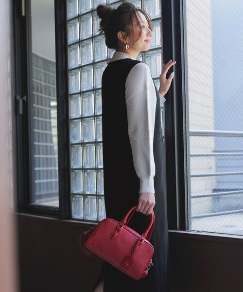 S size ONWARD(小さいサイズ) / エスサイズオンワード ロング・マキシ丈スカート | ビューティサーモ2WAYストレッチ ジャンパースカート | 詳細1