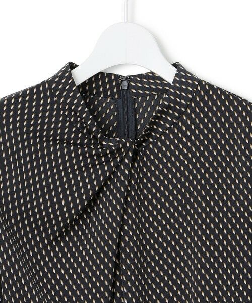 S size ONWARD(小さいサイズ) / エスサイズオンワード ロング・マキシ丈ワンピース | 【洗える】グラデーションドットプリント ワンピース | 詳細6