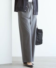 S size ONWARD(小さいサイズ) / エスサイズオンワード その他パンツ | 【SLOW/一部店舗限定】ライトタンブラータフタ ワイド パンツ