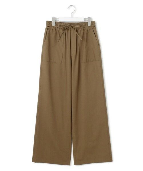 S size ONWARD(小さいサイズ) / エスサイズオンワード その他パンツ | 【SLOW/一部店舗限定】ライトタンブラータフタ ワイド パンツ | 詳細8