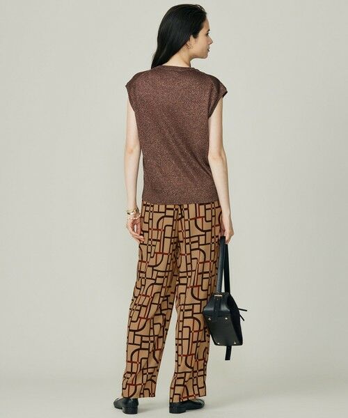 S size ONWARD(小さいサイズ) / エスサイズオンワード その他パンツ | 【カタログ掲載】ジオメトリックレトロプリント パンツ | 詳細2