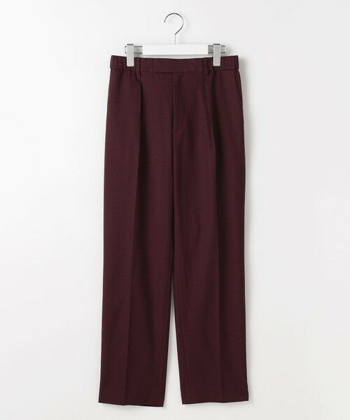 S size ONWARD(小さいサイズ) / エスサイズオンワード その他パンツ | 【SHIHOさん着用】TRスラブツイルテーパード パンツ | 詳細12