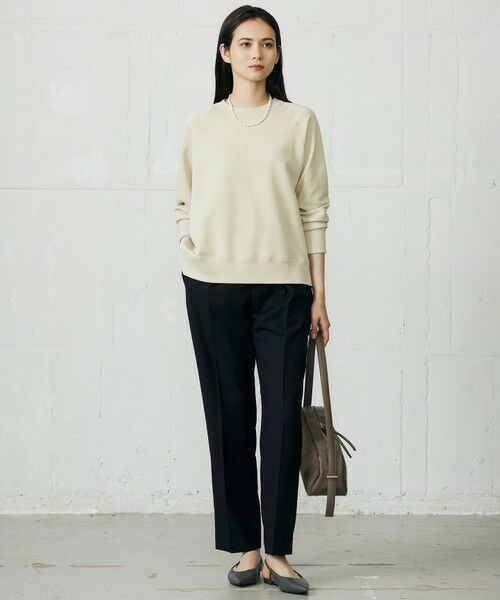 S size ONWARD(小さいサイズ) / エスサイズオンワード その他パンツ | 【SHIHOさん着用】TRスラブツイルテーパード パンツ | 詳細24