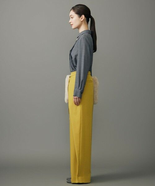 S size ONWARD(小さいサイズ) / エスサイズオンワード その他パンツ | 【カタログ掲載】Peソフトツイルラップワイド パンツ | 詳細3