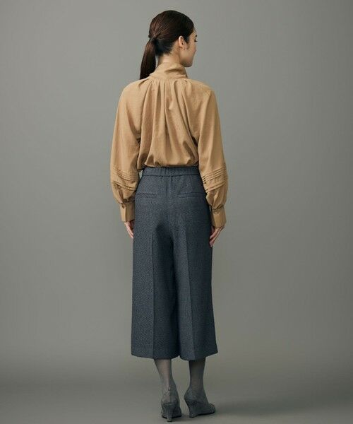 S size ONWARD(小さいサイズ) / エスサイズオンワード その他パンツ | 【SHIHOさん着用】ブライトリングツイード2タッククロップド パンツ | 詳細8