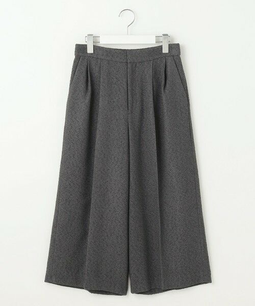 S size ONWARD(小さいサイズ) / エスサイズオンワード その他パンツ | 【SHIHOさん着用】ブライトリングツイード2タッククロップド パンツ | 詳細9