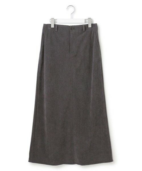 S size ONWARD(小さいサイズ) / エスサイズオンワード ミニ・ひざ丈スカート | 【SLOW/一部店舗限定】ソフトコーデュロイ マーメイド スカート | 詳細7